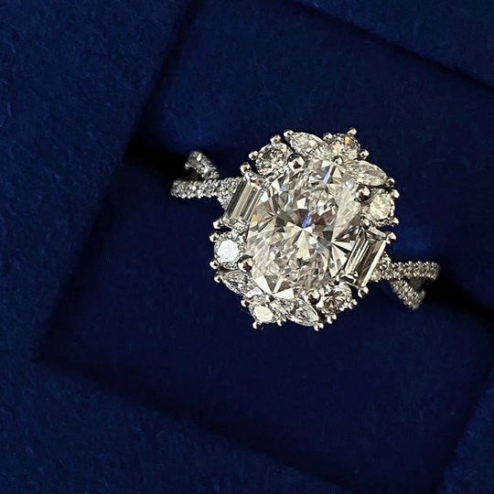 Purity Exclusive Collection - anillo ajustable bañado en plata 925 - Podios