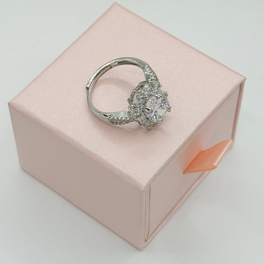 Purity Exclusive Collection - anillo ajustable bañado en plata 925 - Podios