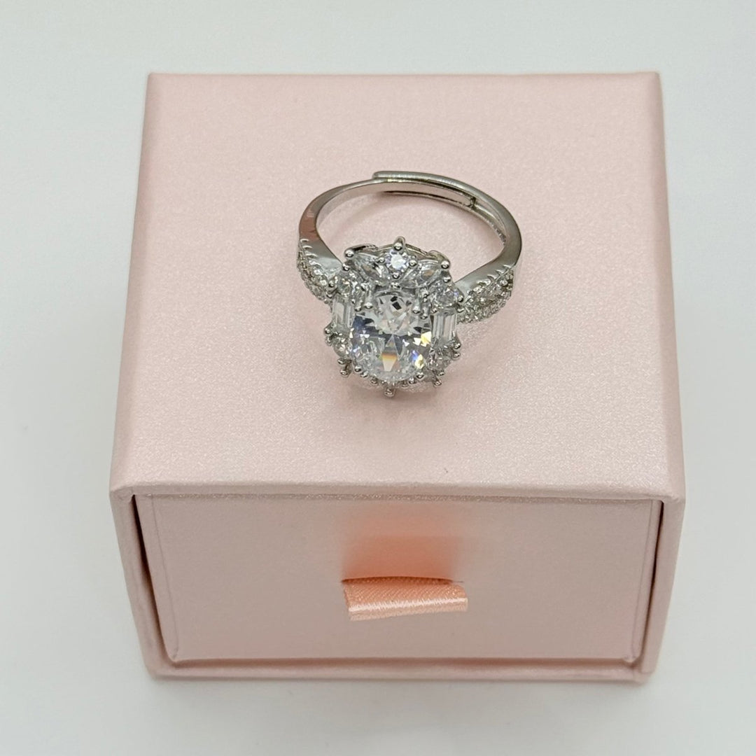 Purity Exclusive Collection - anillo ajustable bañado en plata 925 - Podios