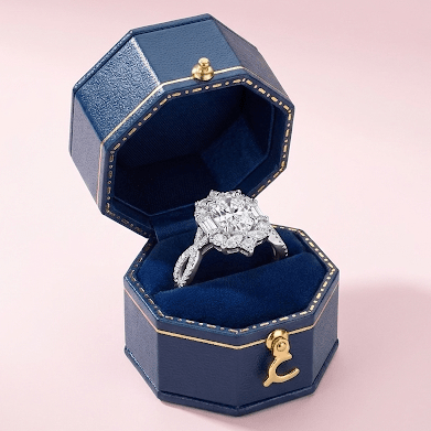 Purity Exclusive Collection - anillo ajustable en plata 925 más caja azul elegante - Podios