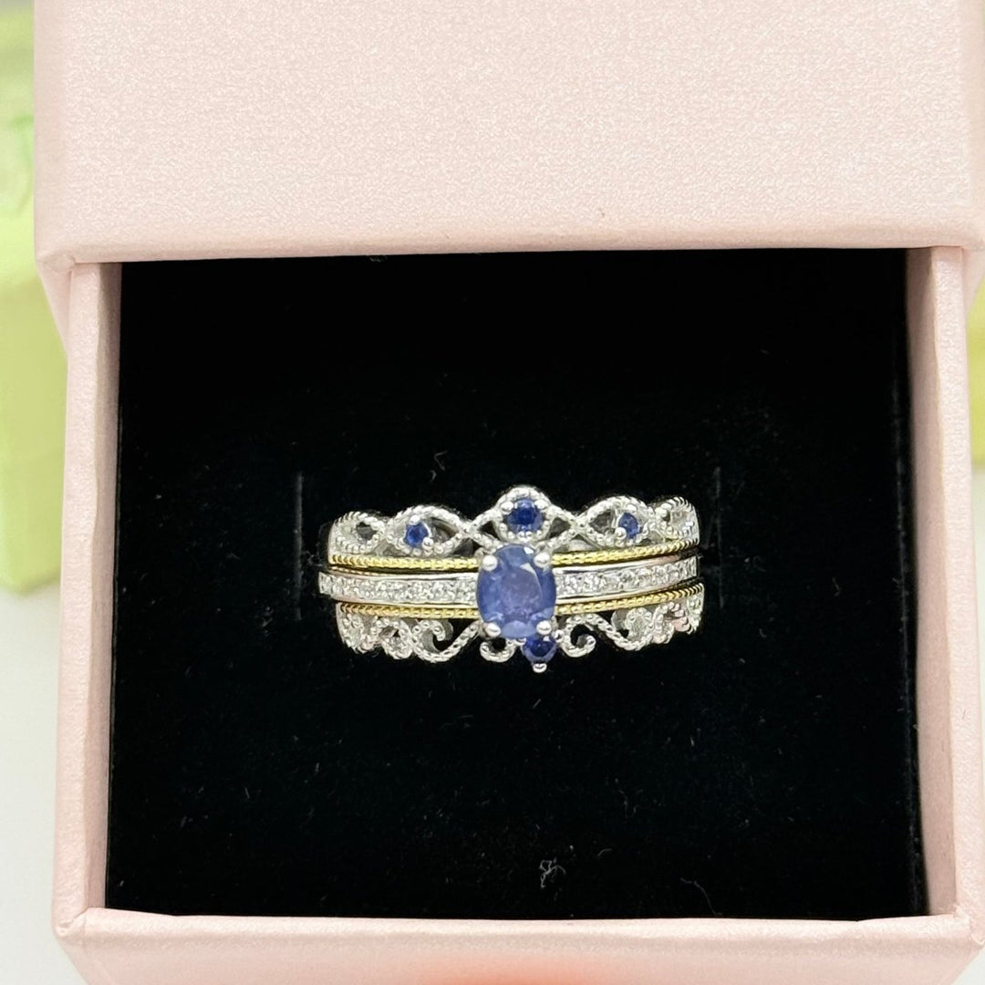 Queen Exclusive Collection - anillo ajustable de plata 925 - Podios