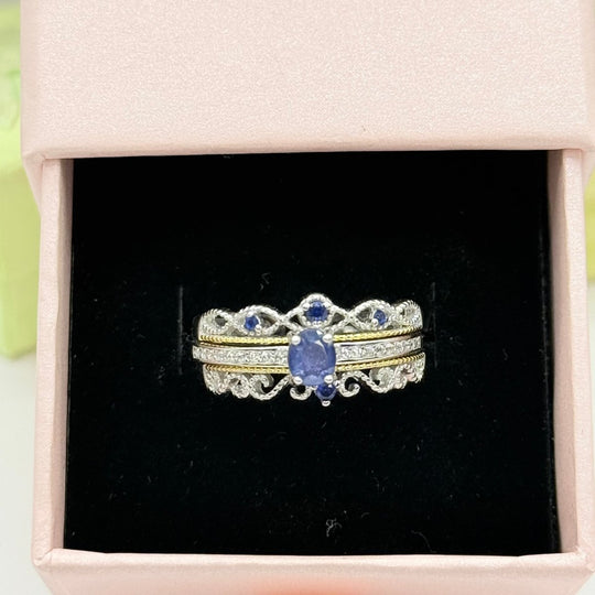 Queen Exclusive Collection - anillo ajustable de plata 925 - Podios