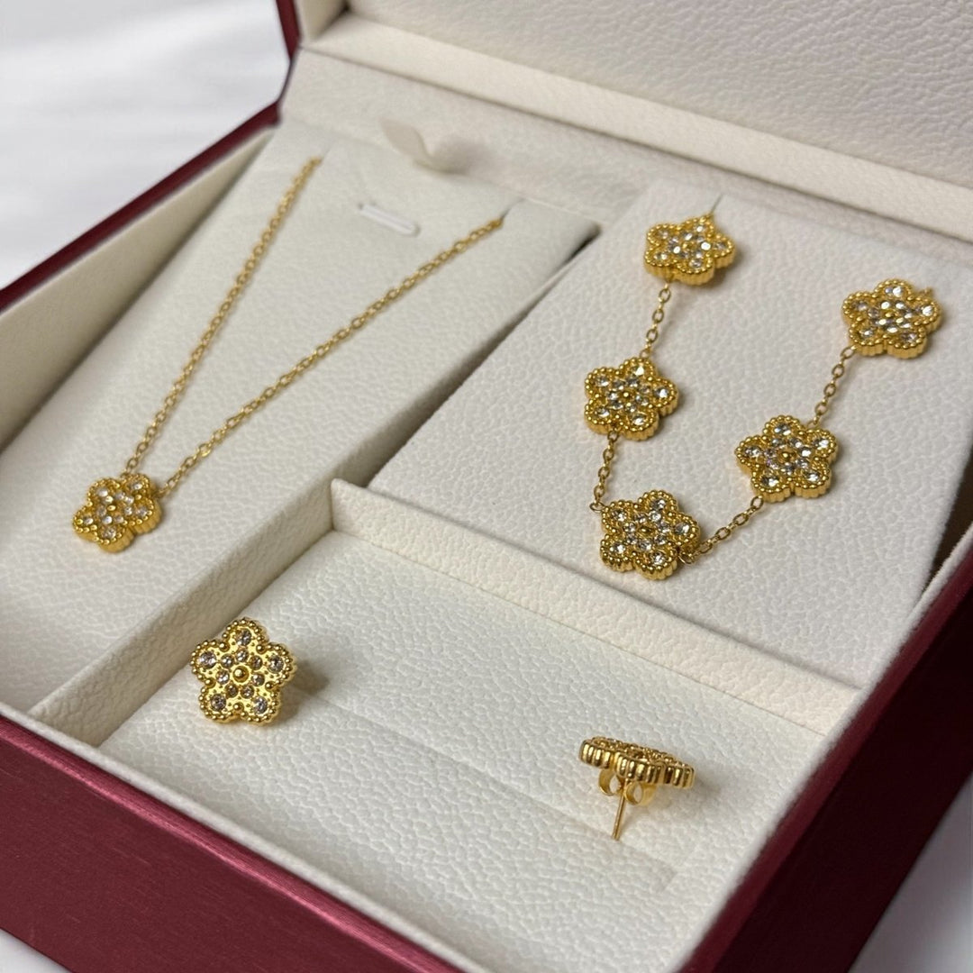 Set de Flores Giratorias - girasoles - tréboles - margaritas - Podios