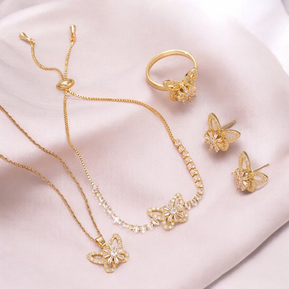 Set Mariposas giratorias 4x - Podios