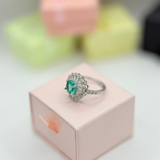 Spoir Exclusive Collection - anillo ajustable bañado en plata 925 - Podios
